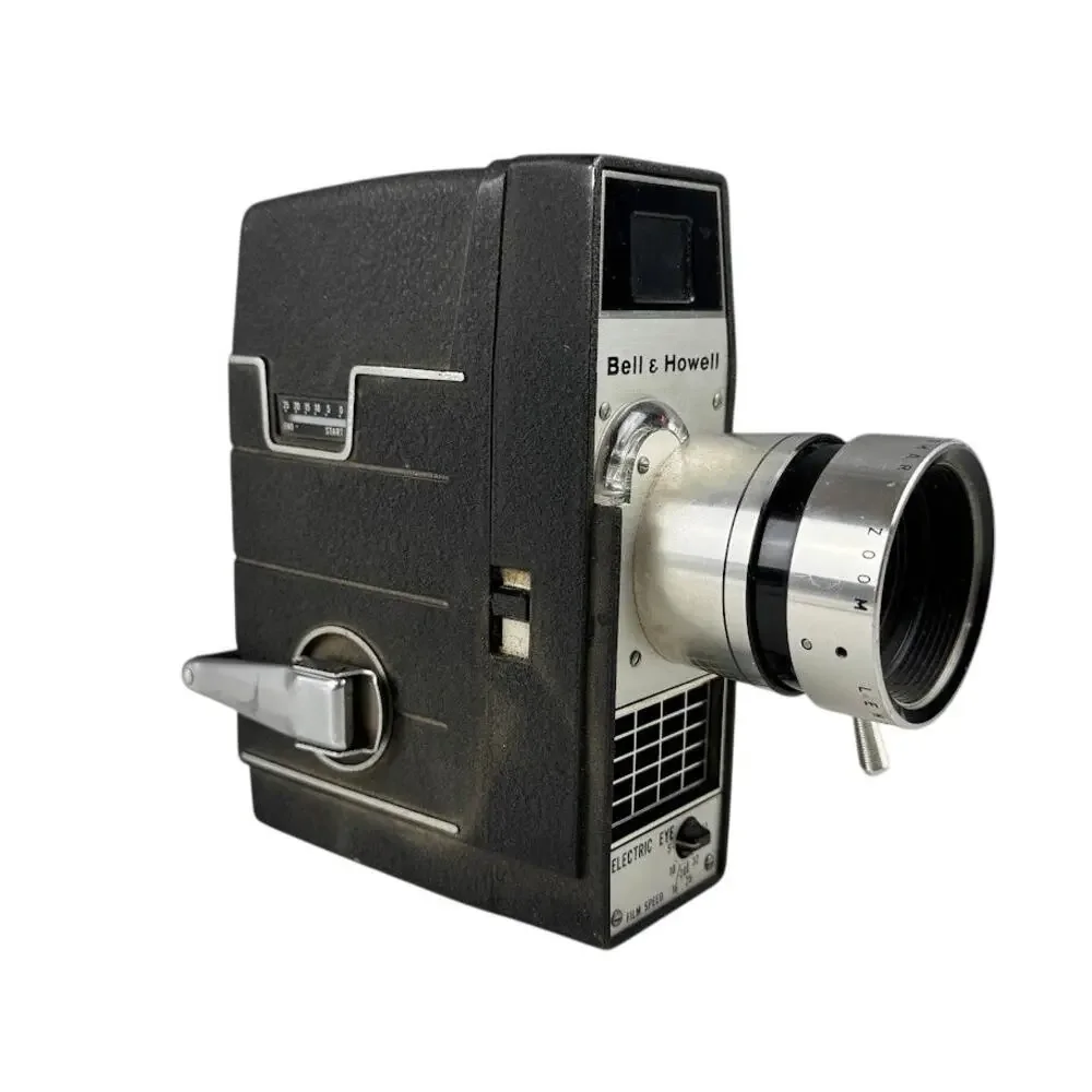 Bell & Howell Electric Eye 8mm Camera with f/1.8 Comar Lens